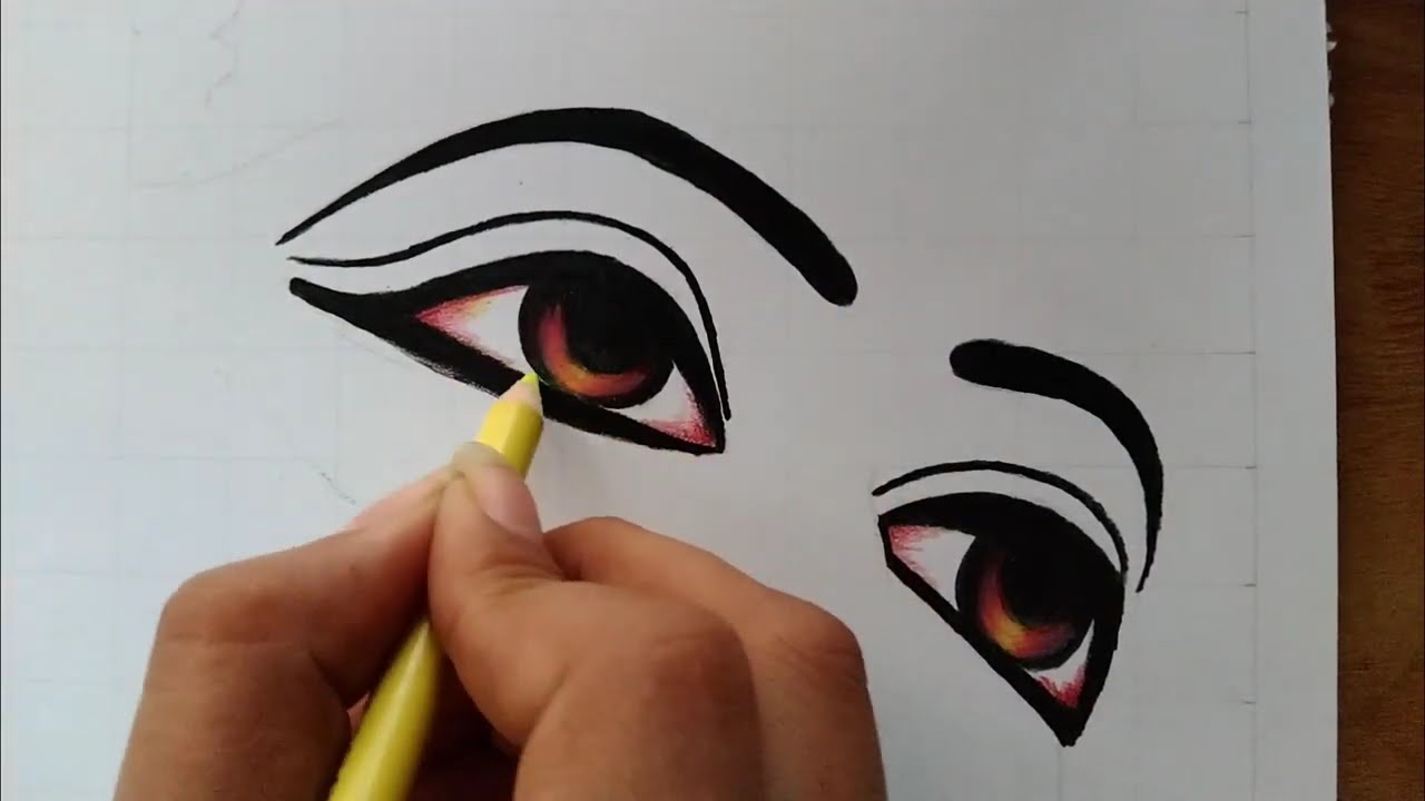 drawing bake bihari eyes part 1