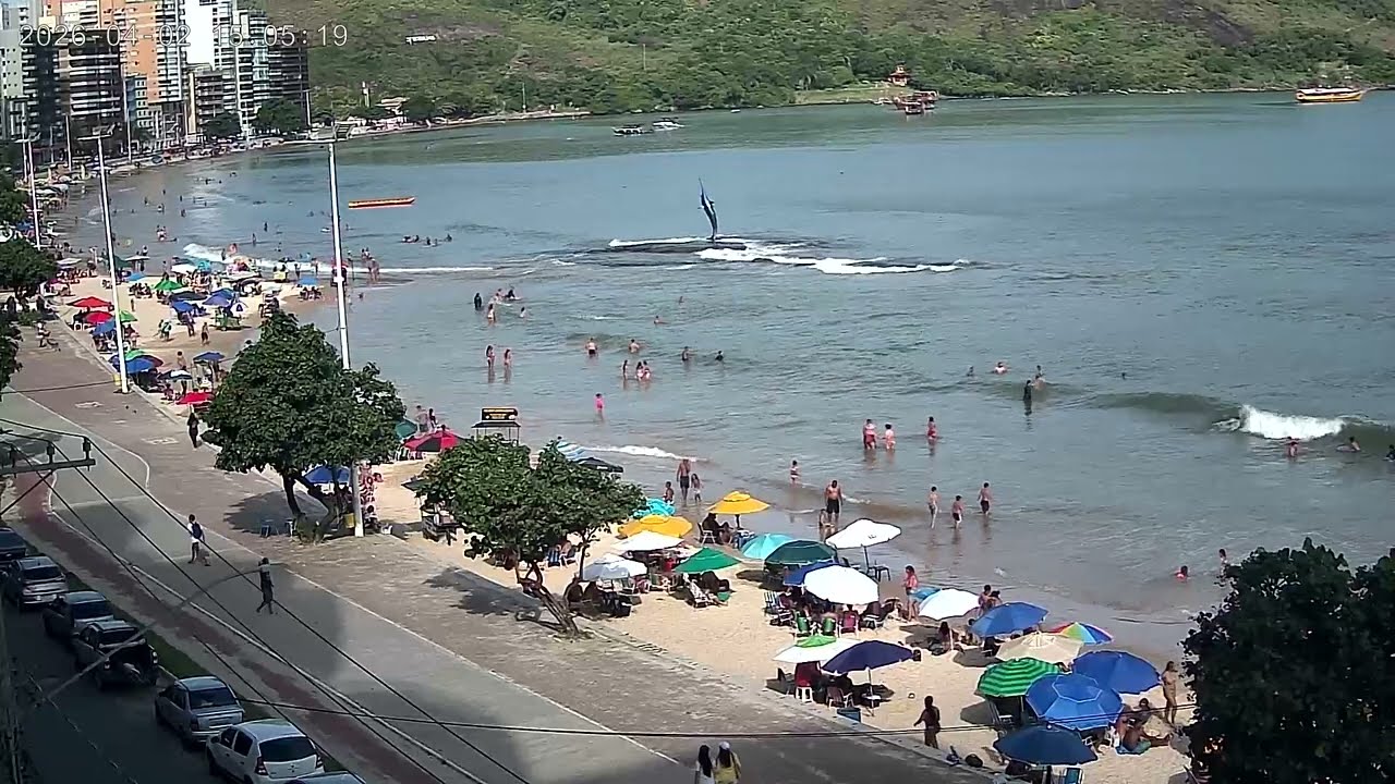 🔵🏖️ Praia do Morro &mdash; Quinta-feira 02/04/2026 em Guarapari ES &agrave;s 15:00