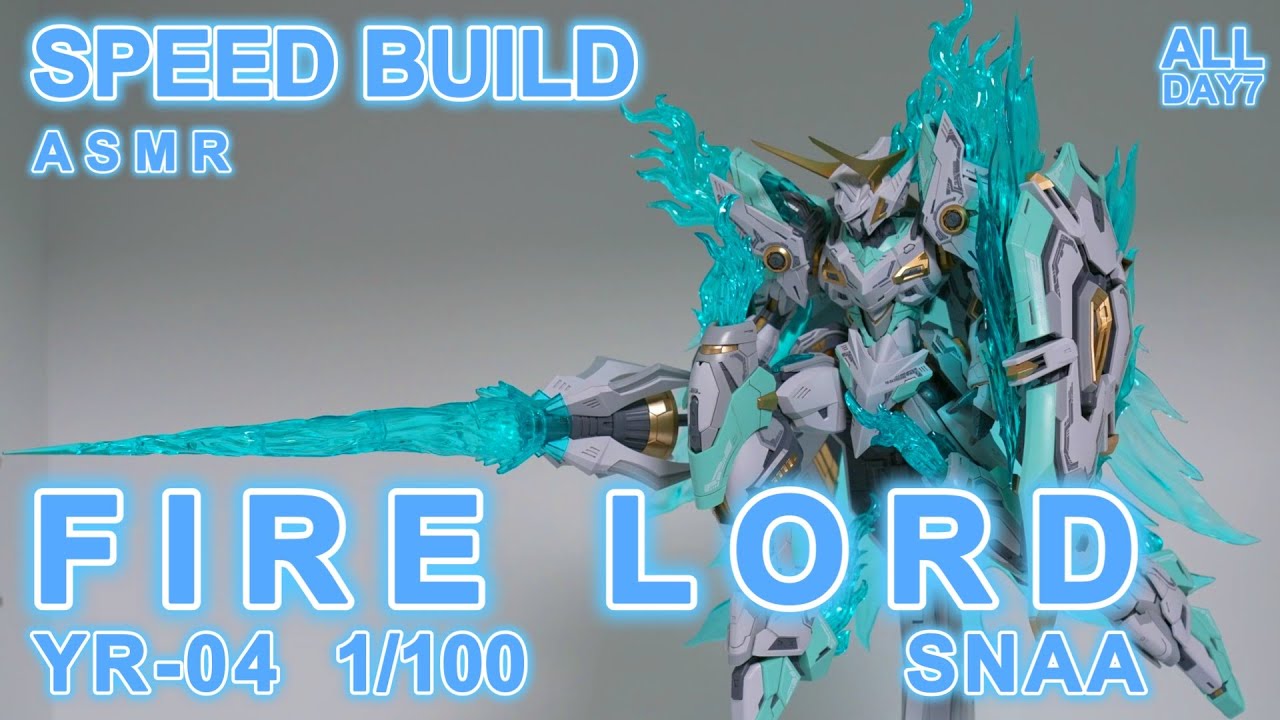 SNAA FIRE LORD 1/100 YR-04ㅣSpeed BuildㅣModel KitㅣASMR Build