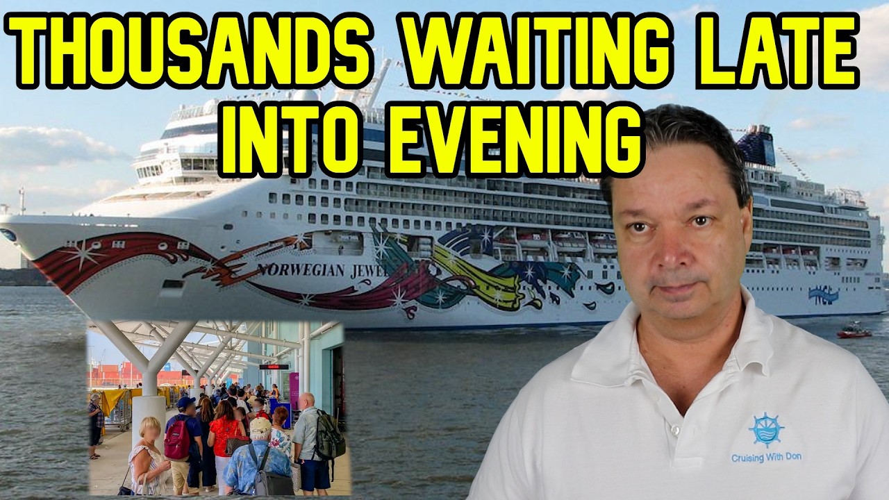 THOUSANDS LEFT WAITING IN TERMINAL LATE INTO THE EVENING