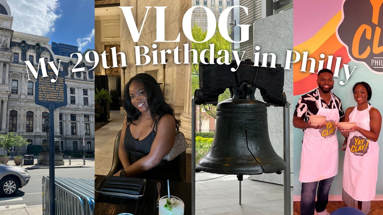 Philly Birthday VLOG | Things to do in Philly for your BIRTHDAY + Where to Stay in Philly!