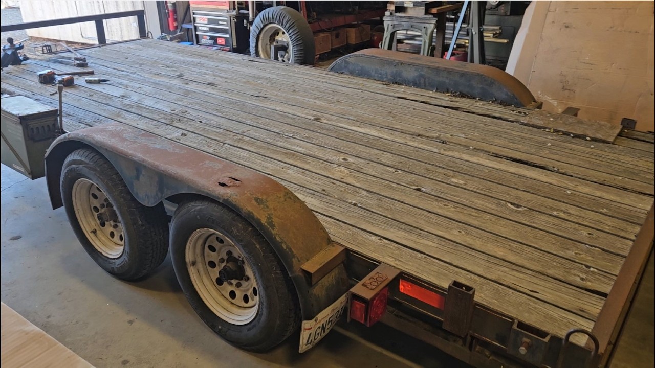 SFR Trailer rebuild with new Heavy Duty Fenders