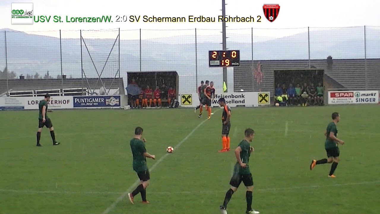 19  Runde USV St. Lorenzen/W. vs SV Schermann Erdbau Rohrbach 2