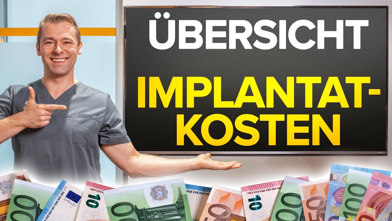 Was kosten ZAHNIMPLANTATE? komplette KOSTEN&Uuml;BERSICHT f&uuml;r alle Implantatversorgungen ✅