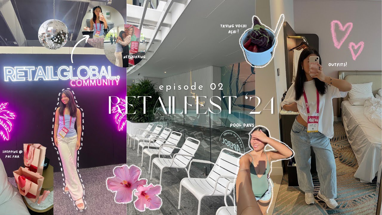 GOLD COAST DIARIES: retailfest, shopping pac fair, trying yochi acai, dorsett pool days, networking