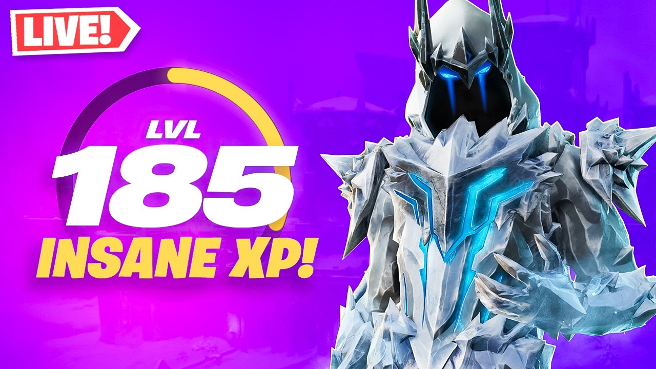 Level 185+ in Fortnite How To Level Up FAST in Chapter 7 Season 2! Unlocking Rewards *LIVE*
