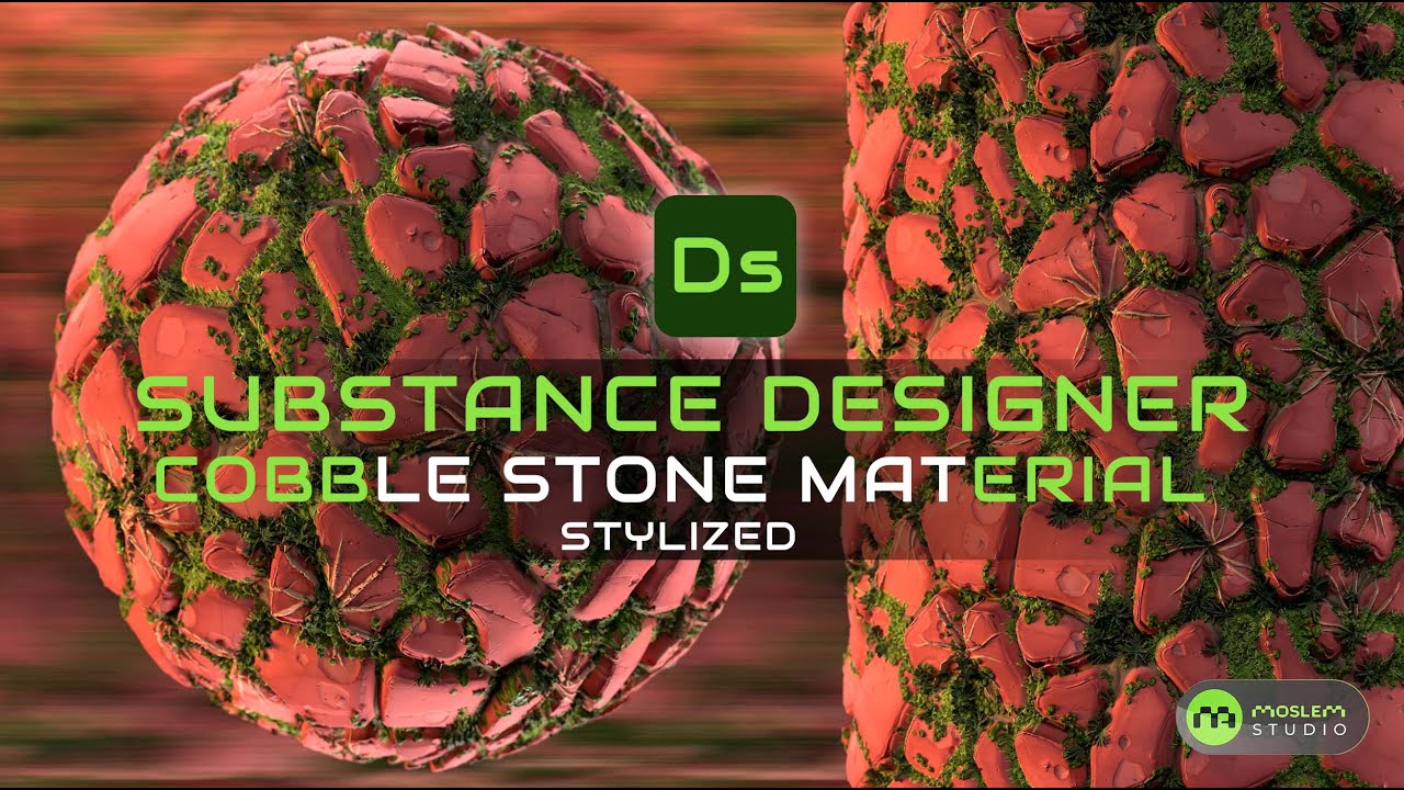 Stylized Cobble Stone - Substance Designer