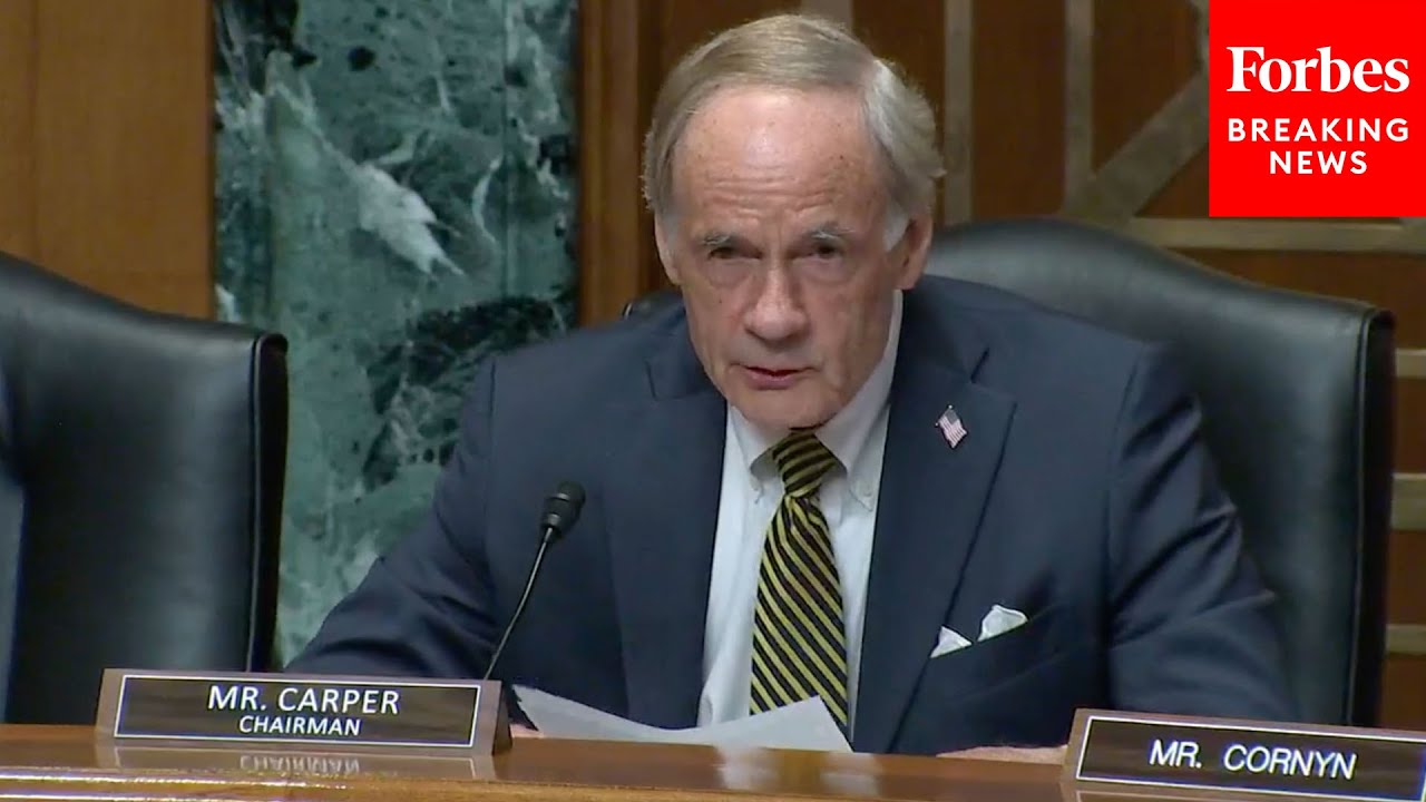 Tom Carper Leads Senate Finance Committee Hearing On Trade Enforcement At U.S. Ports
