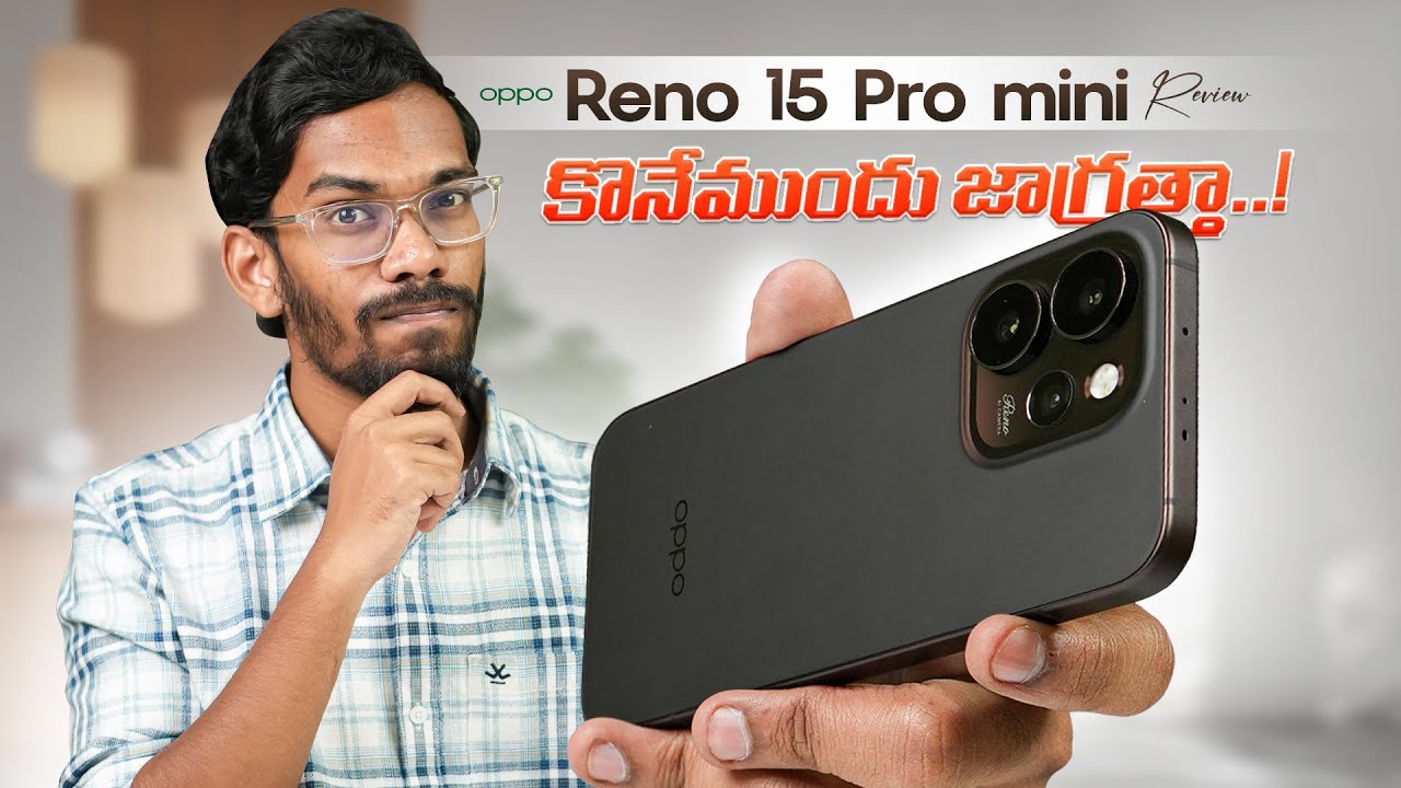 OPPO Reno 15 Pro Mini Review In Telugu || Really Worth 60K?
