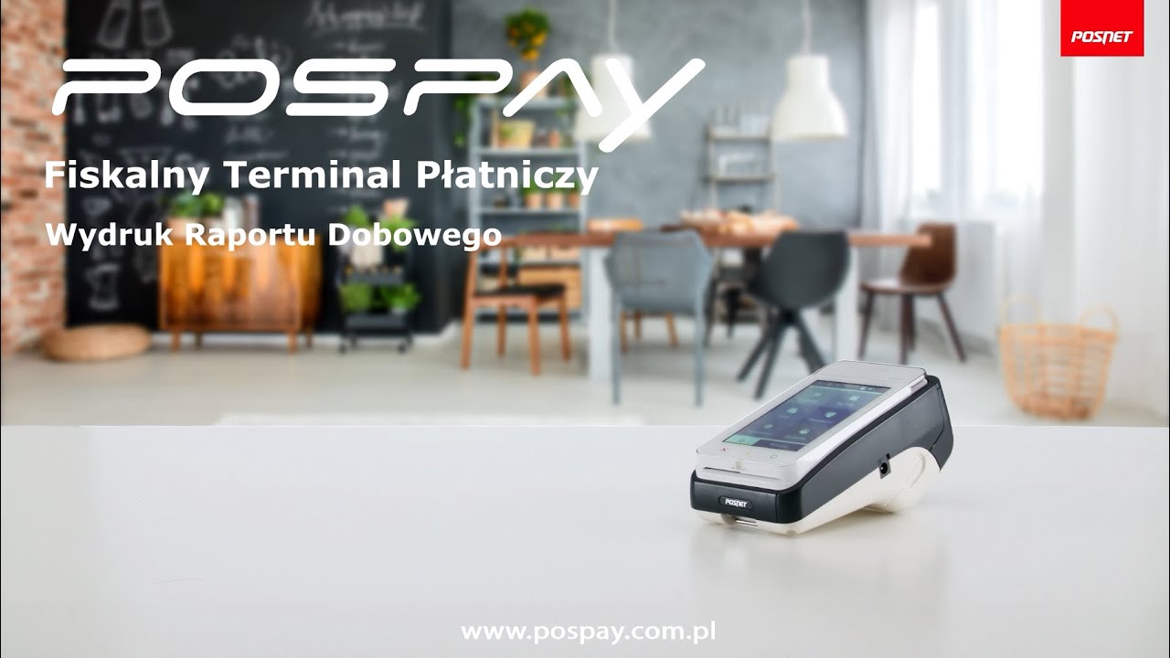Fiskalny Terminal Płatniczy Pospay - Wydruk Raportu Dobowego