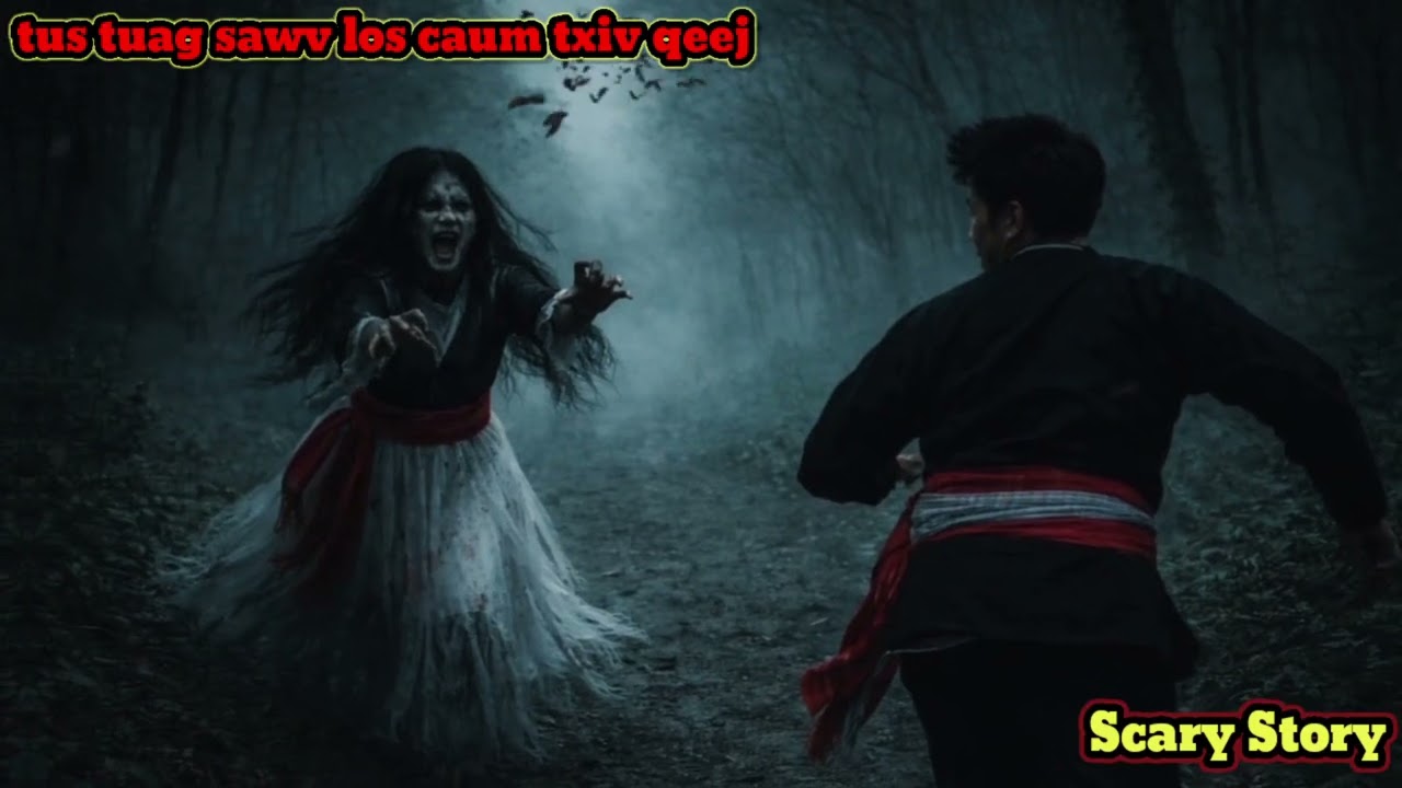 Tus tuag sawv ua dab caum txiv qeej - Scary Story