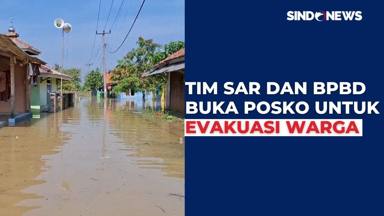 Banjir Luapan Sungai Merendam Karawang, Evakuasi Warga Dimulai