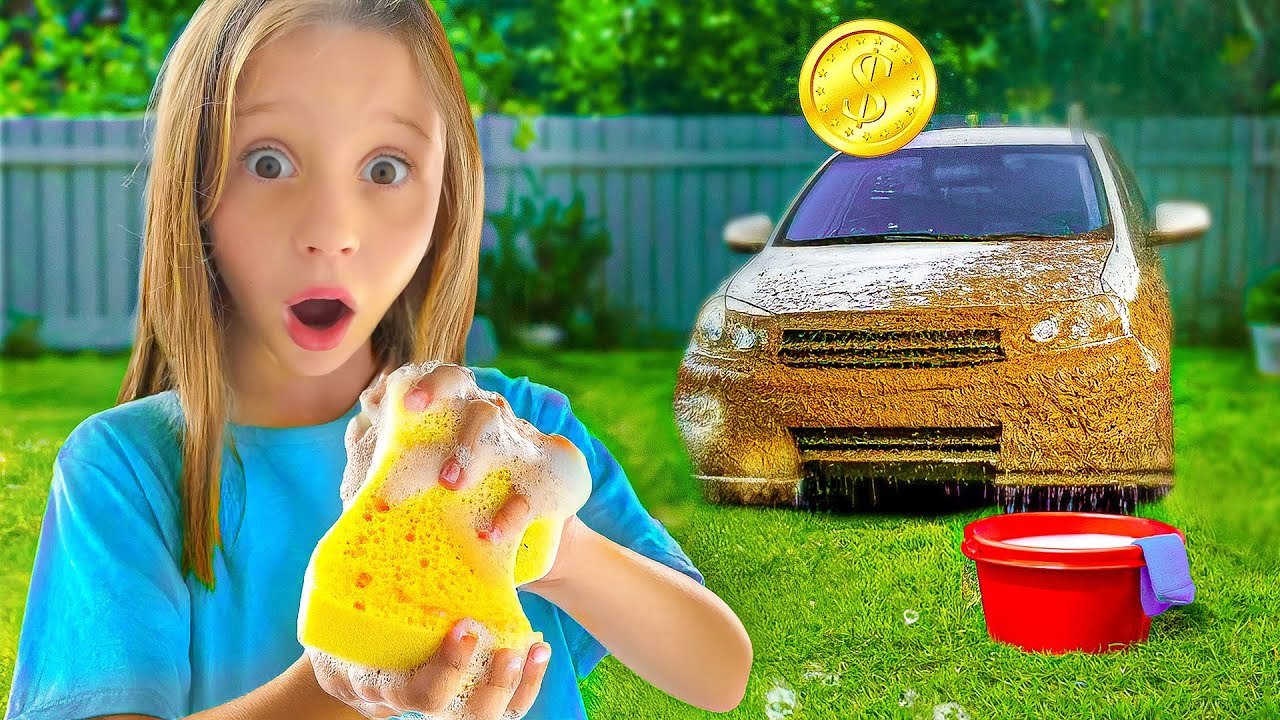 Nastya a appris à gagner de l'argent et à l'économiser - Série vidéo pour enfants