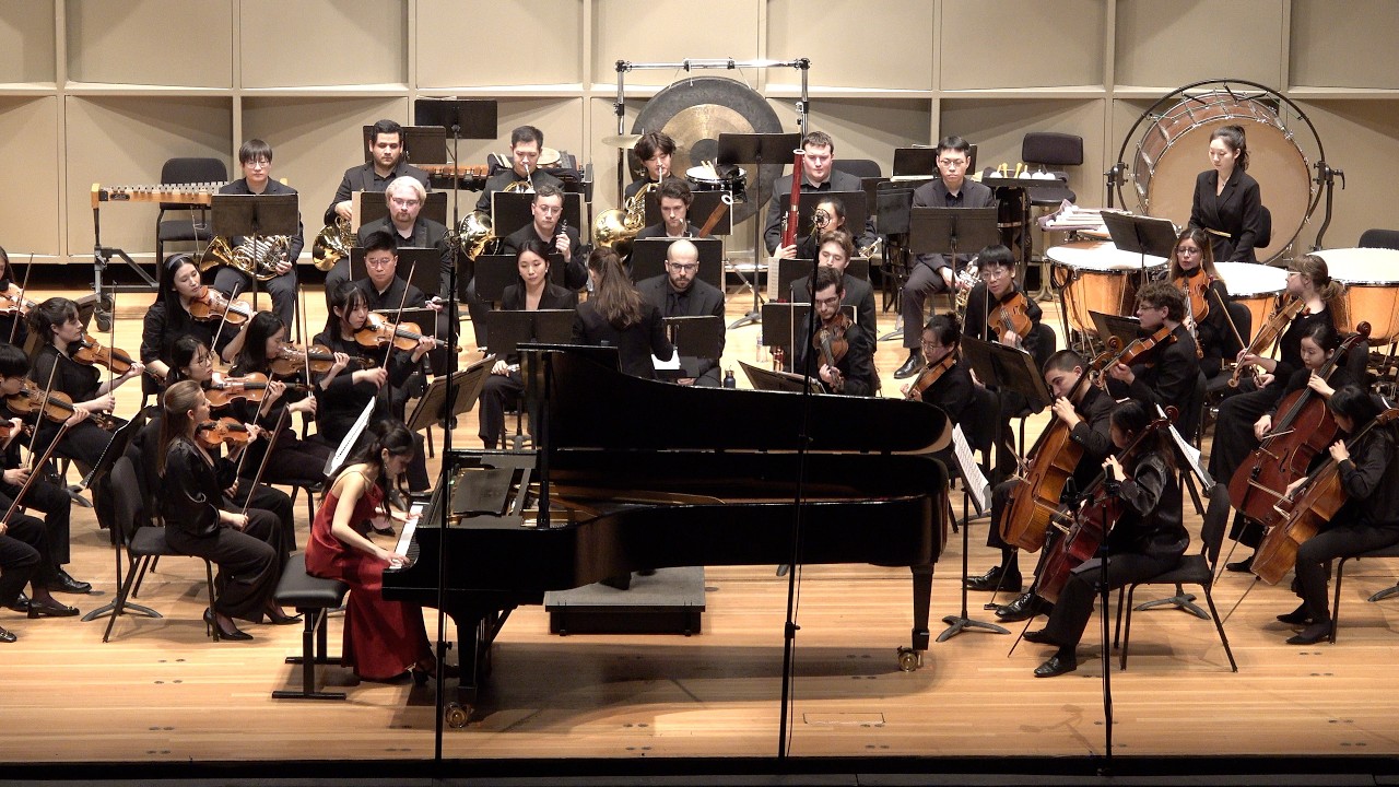 Stony Brook Symphony Orchestra: Piano Concerto No. 2 in Bb Major, Op. 83 (Brahms) - Muli Yu, piano