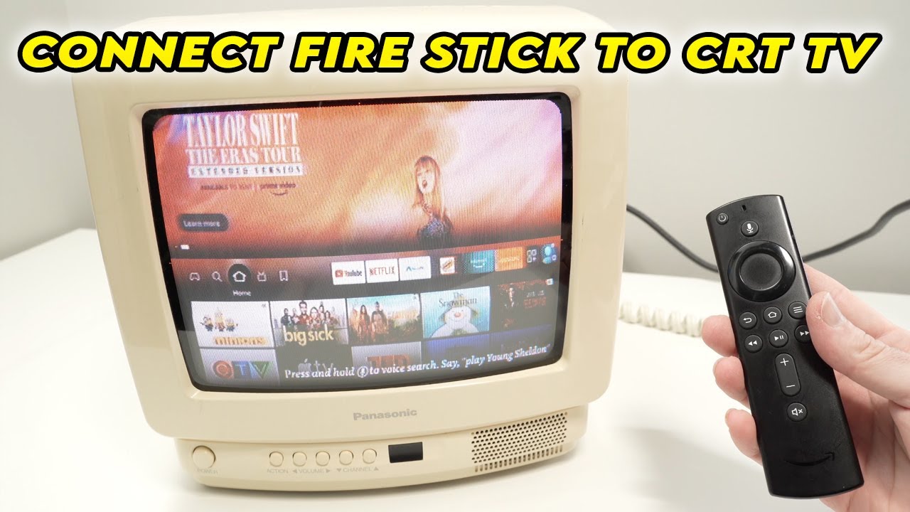 Как подключить Fire Stick к вашему ЭЛТ-телевизору