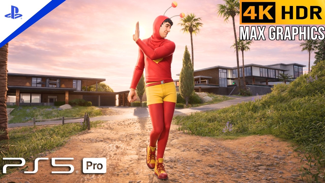 Fortnite (PS5 Pro) 4K 120FPS HDR Gameplay | El Chapulín Colorado (Chapter 7 Season 1)