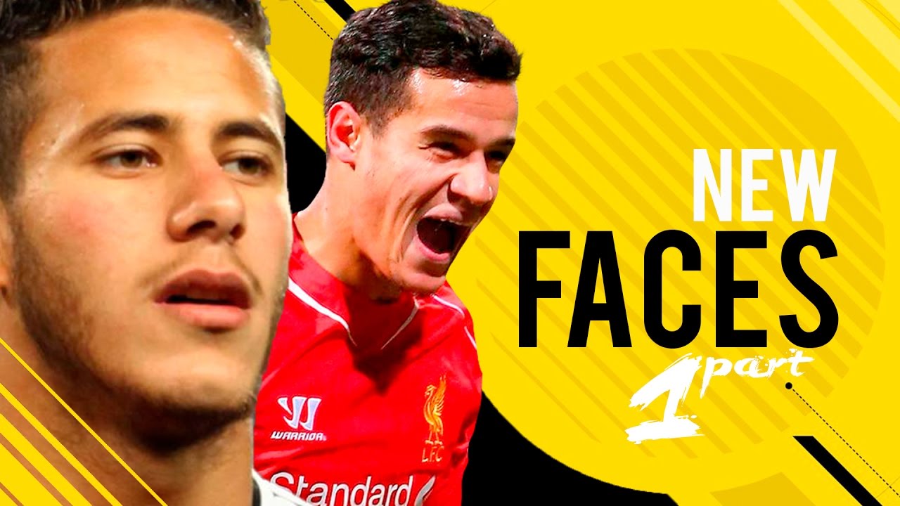 NEW FIFA 17 FACES!!! PART 1!!!