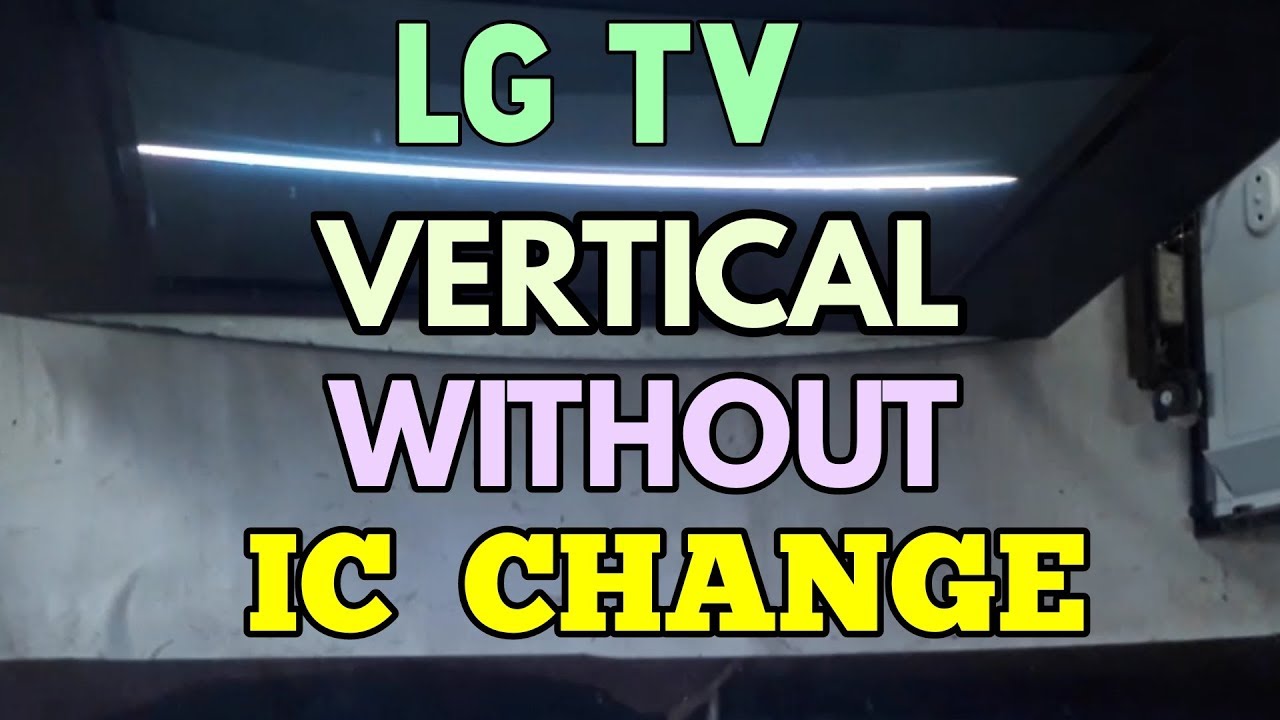 Vertical Line Problem In LG TV || Solved Without Ic Change || Led Tv Repair