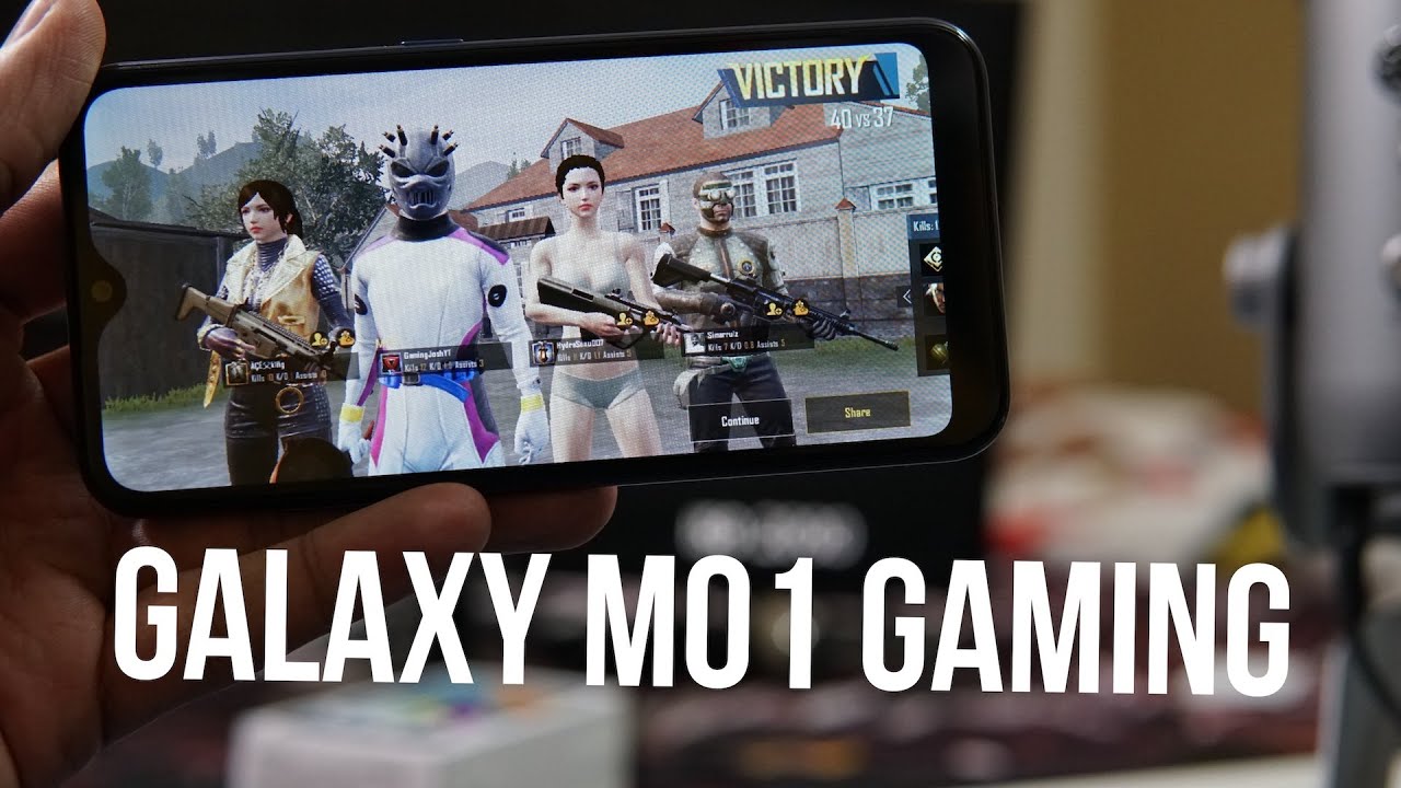 Samsung Galaxy M01 Gaming Review, PUBG Mobile Gameplay - Battery & Heating Test