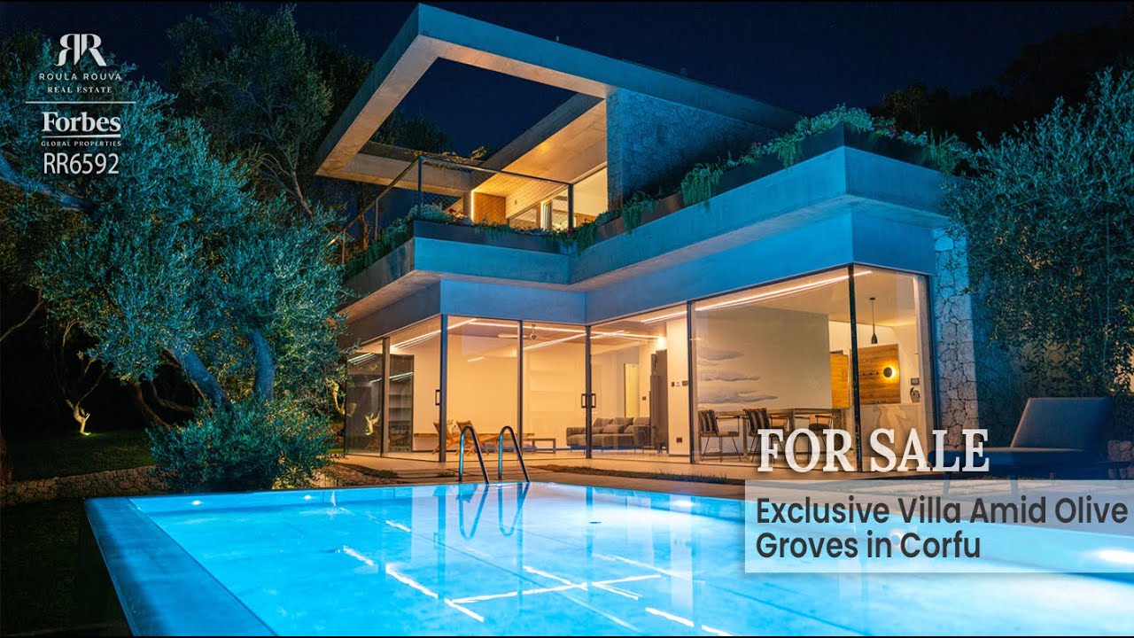 Exclusive Villa Amid Olive Groves in Corfu, Greece RR6592 | Roula Rouva Forbes Global Properties