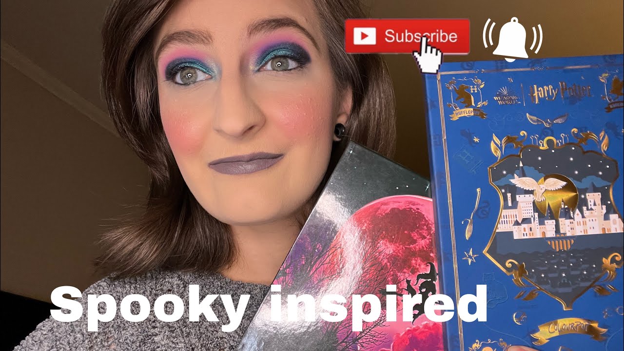 Spooky inspired eye-look , Give me glow / Colourpop