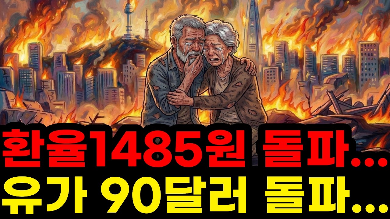 “한국 경제 진짜 터진다” 환율 진정안된다 유가 계속 폭등한다 내 주식,자산,지갑에 벌어질 충격적인 일들