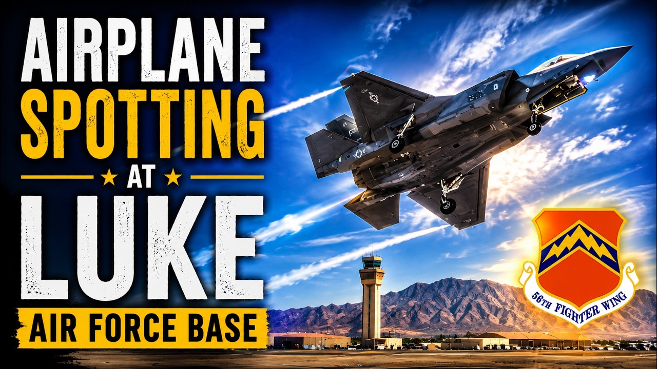 Inside the Fighter Jet Capital of the World-Luke AFB