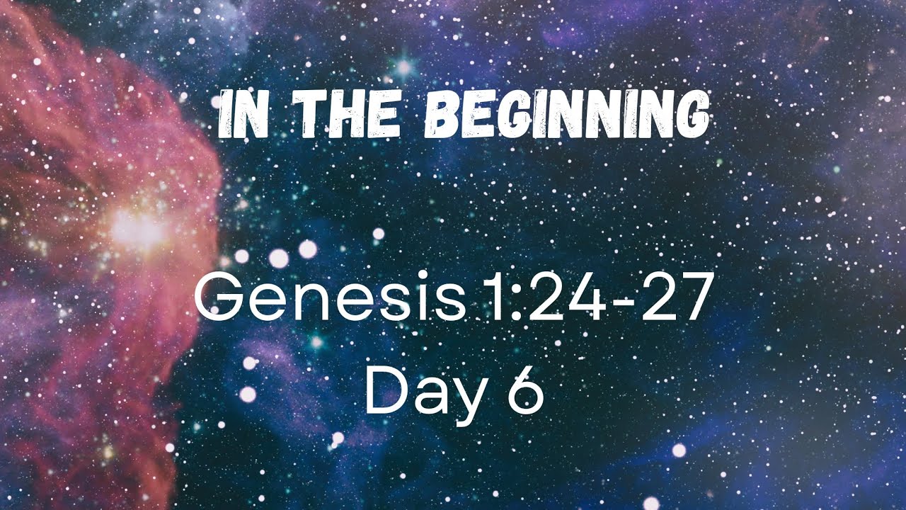 In the Beginning: Day 6 - Genesis 1:24-27 Hand Motions and Song - Classical Conversations 