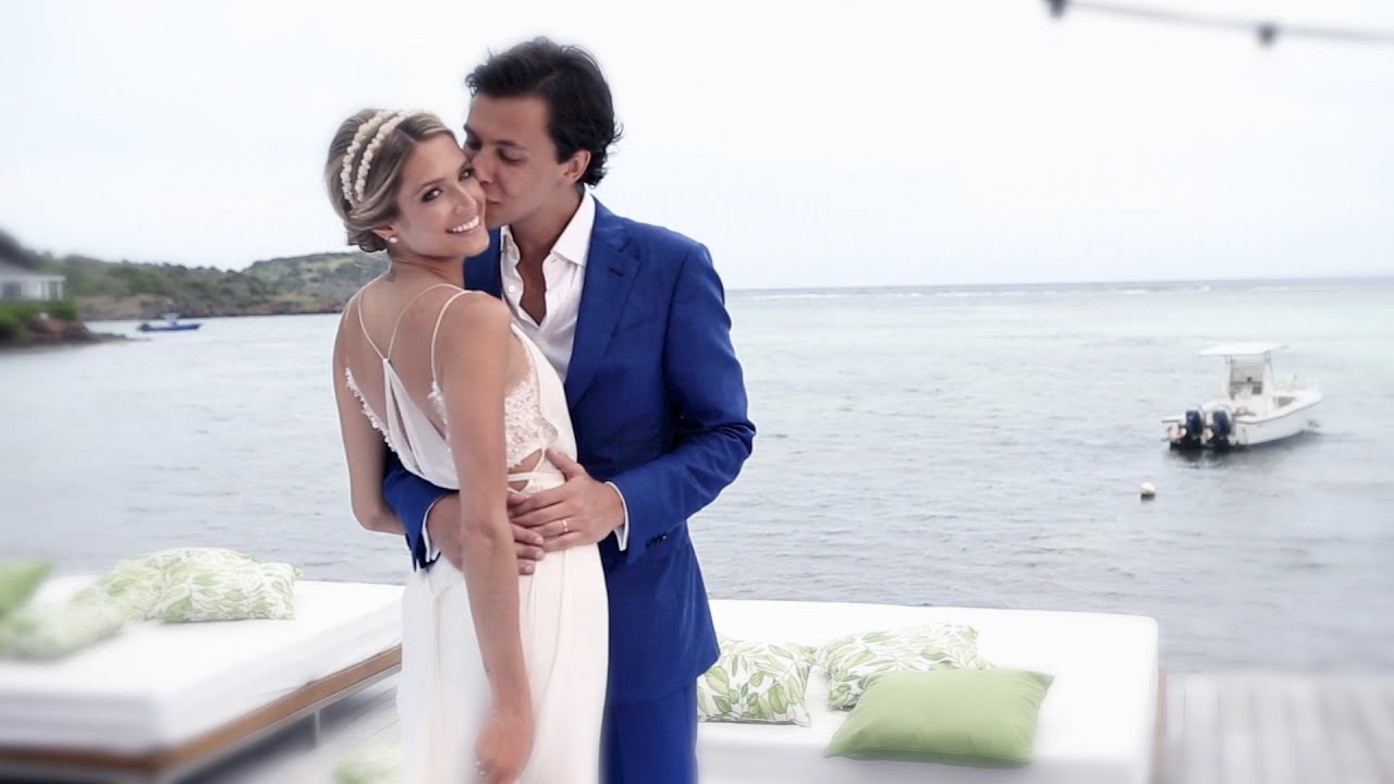 Casamento Helena Bordon e Humberto - Saint Bharts , França