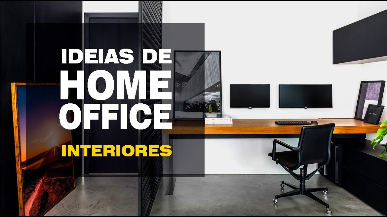IDEIAS DE HOME OFFICE (Escritório em Casa) - Interiores | You!Home