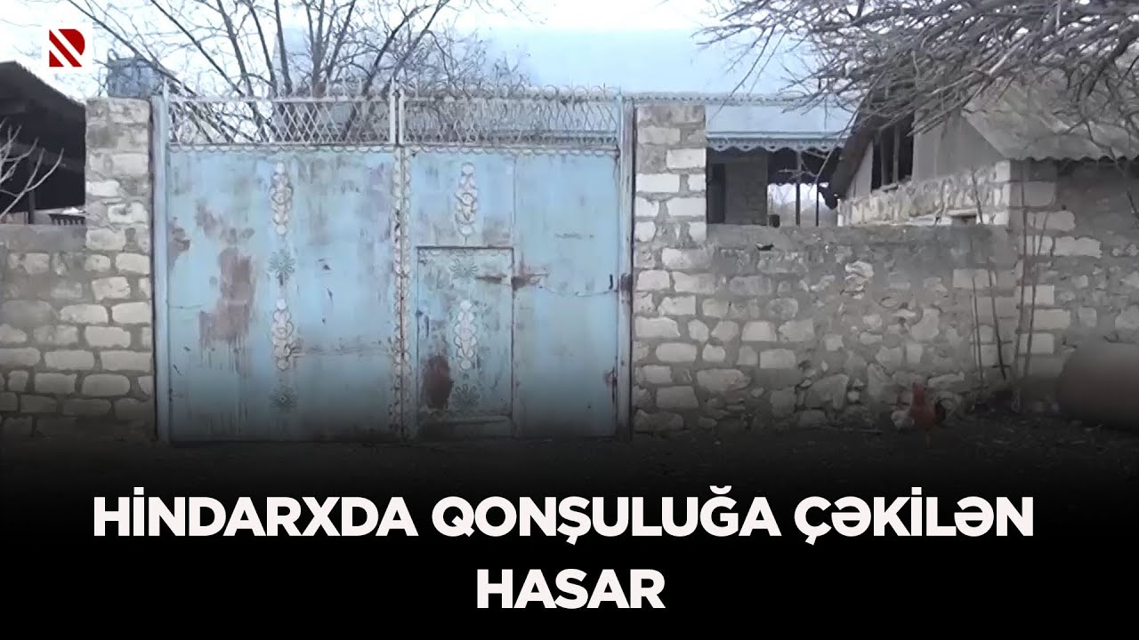 Hindarxda qonşuluğa çəkilən hasar - Bələdiyyə sədri məhkəməyə müraciət etməyi tövsiyə etdi