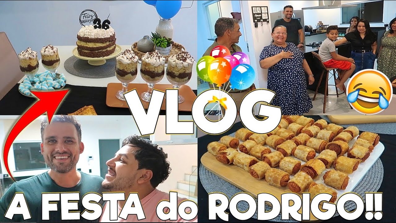 FOI MUITO EMOCIONANTE A GRANDE FESTA DO RODRIGO🎂 ELE FICOU MUITO FELIZ COM TUDO ISSO!!