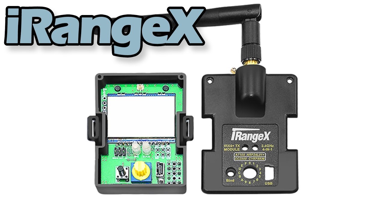 REVIEW do iRangeX , MÓDULO multiprotocolo, controle VÁRIOS DRONES ou AEROMODELOS com um rádio