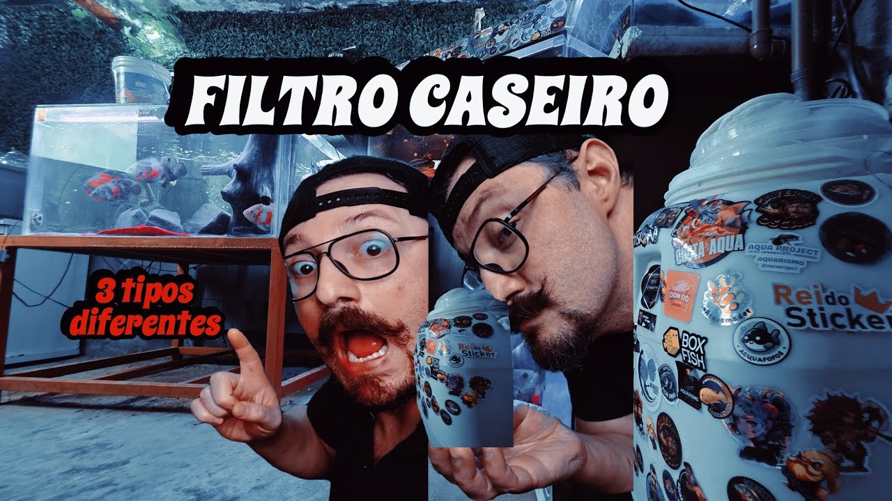 FILTRO DE AQU&Aacute;RIO CASEIRO: USE O QUE TEM, SOLU&Ccedil;&Atilde;O ECON&Ocirc;MICA E EFICAZ! FA&Ccedil;A VOC&Ecirc; MESMO!