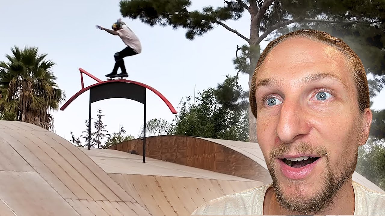 Insane Mega Ramp Action with Elliot Sloan!