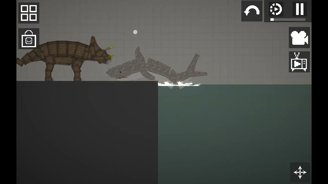 Playing melonsand box