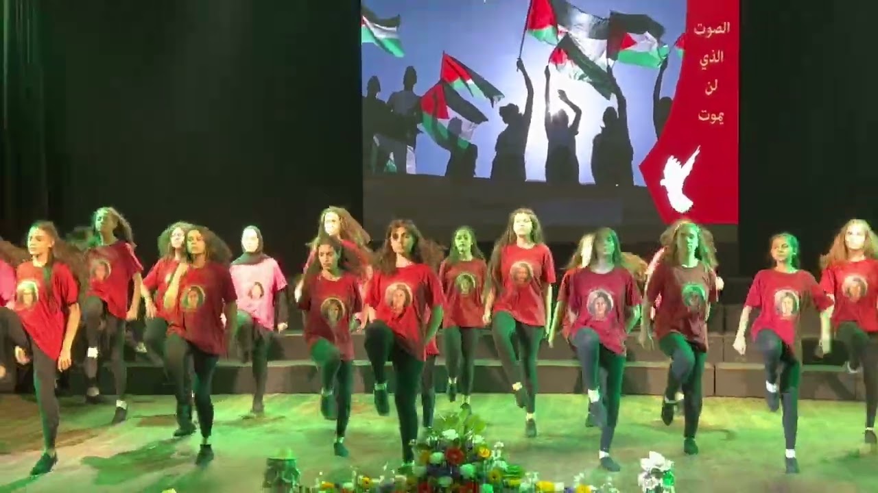 خبطة قدمكم ، #دبكة طالبات الوردية، من خلال مراسم تأبين #شيرين_أبو_عاقلة ، #القدس #فلسطين