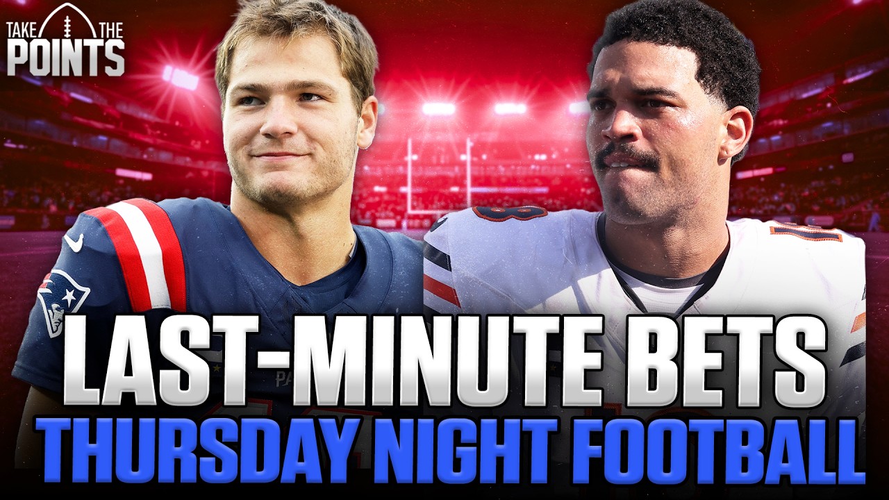Thursday Night Football: Picks and Player Props for Patriots vs. Bears!