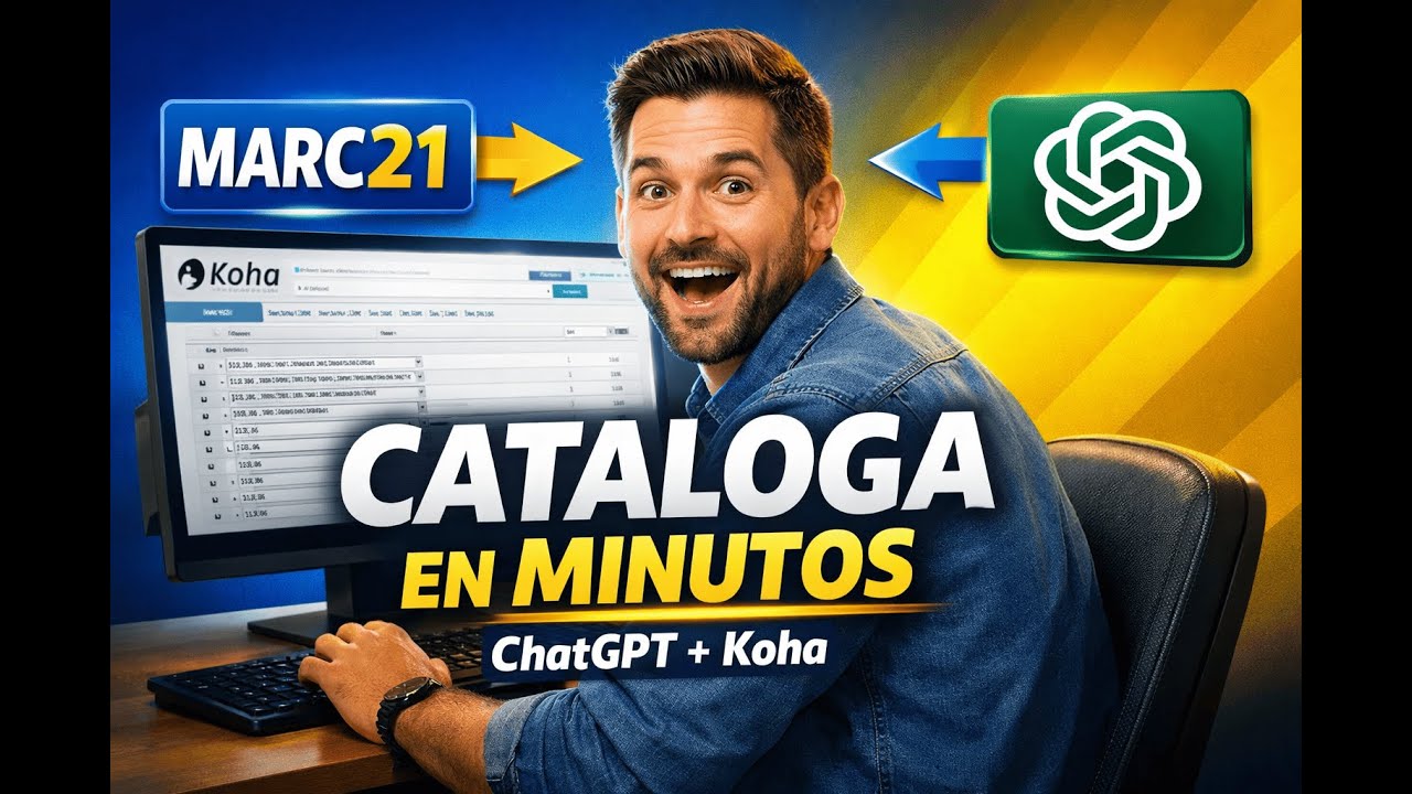 🤖📚 Cataloga en minutos en KOHA con ChatGPT