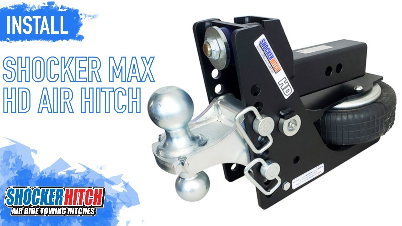 How To Install The Shocker HD Max Air Ride Receiver Hitch