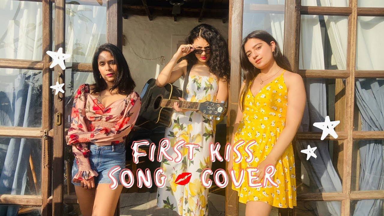 First Kiss ( Acoustic Song Cover) Jahnvi Rawat, Shruthi Sampath and Kanika Malhotra.