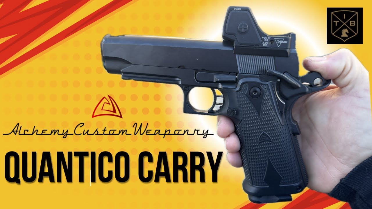 Первые впечатления от Alchemy Quantico HiCap Carry — Double Stack 1911