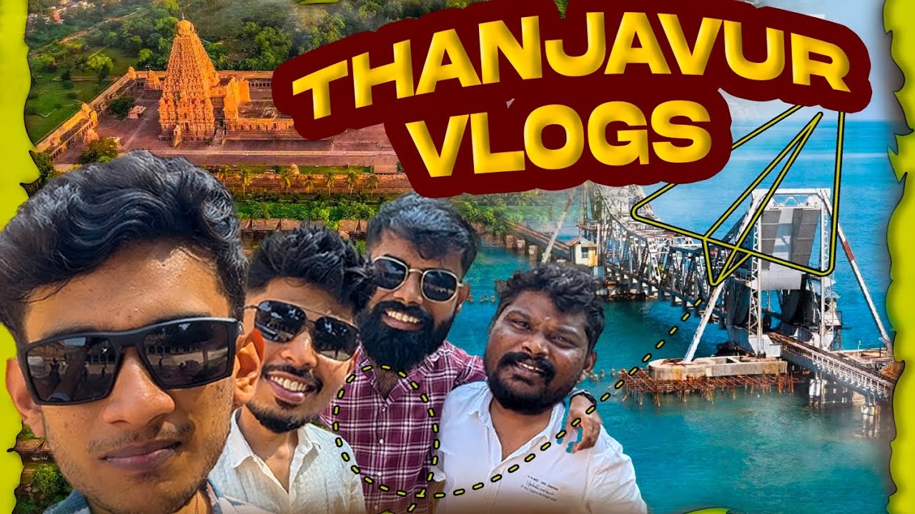 Bangalore to Thanjavur Road Trip by Car 🚗 | Friends Trip | Brihadeeswarar Temple | Travel Vlog