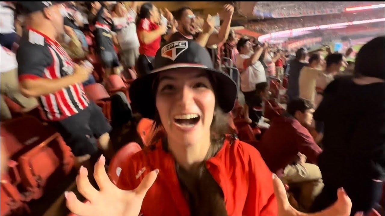 primeira vez assistindo um jogo do São Paulo...