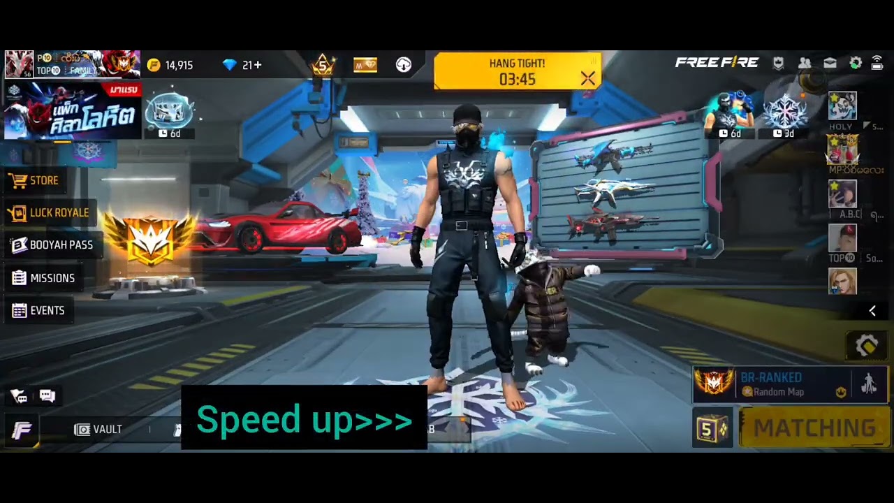 Free Fire Matchmaking failed problem (MM8)