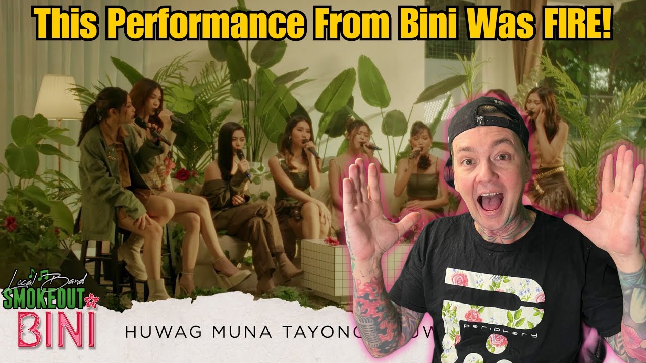 Bini - Huwag Muna Tayong Umuwi ( Reaction / Review ) LIVE ON ONE MUSIC