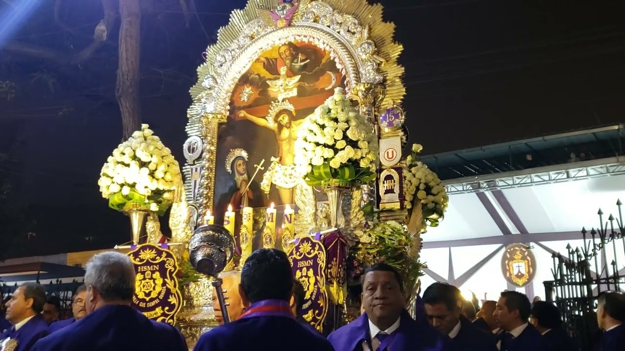 Llegada del Señor de los Milagros a la Iglesia de Nuestra Señora del Carmen de Lima - Octubre 2023