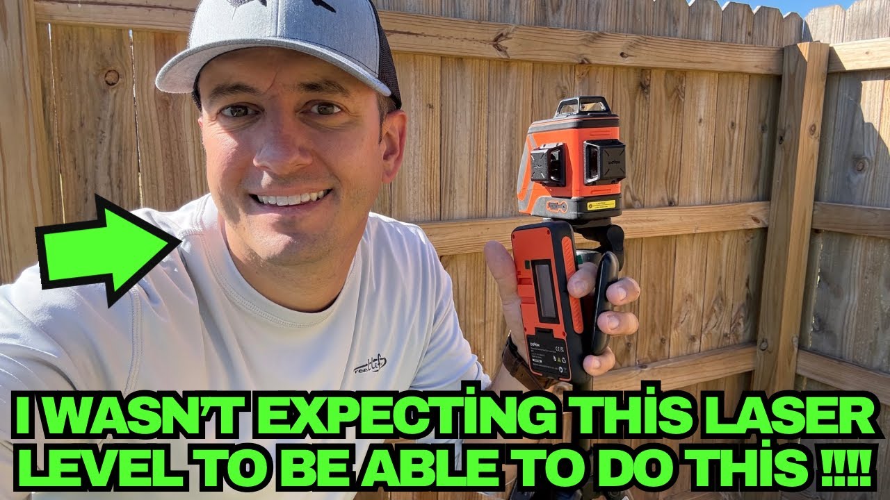 🔴 DOVOH Outdoor Laser Level with Receiver Review | 400ft Long Range for Landscaping & Construction