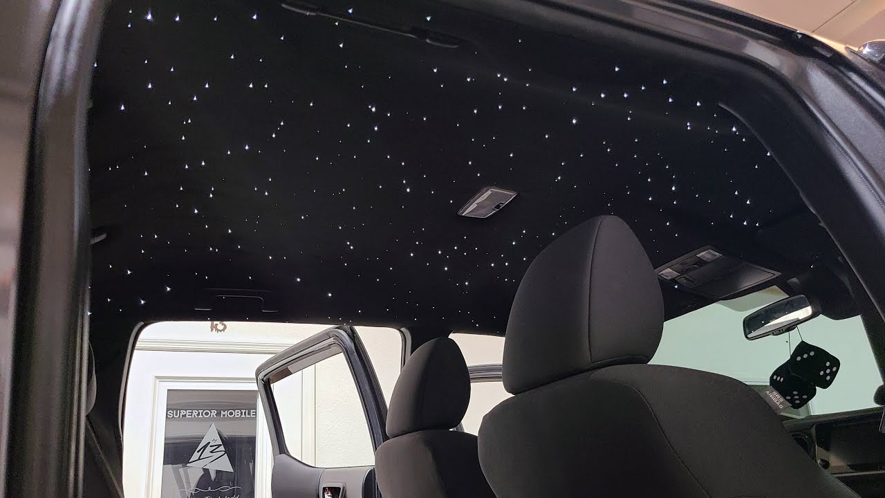 Tacoma Starlight Headliner - 550 RGBW Star Kit from Lighting Trendz