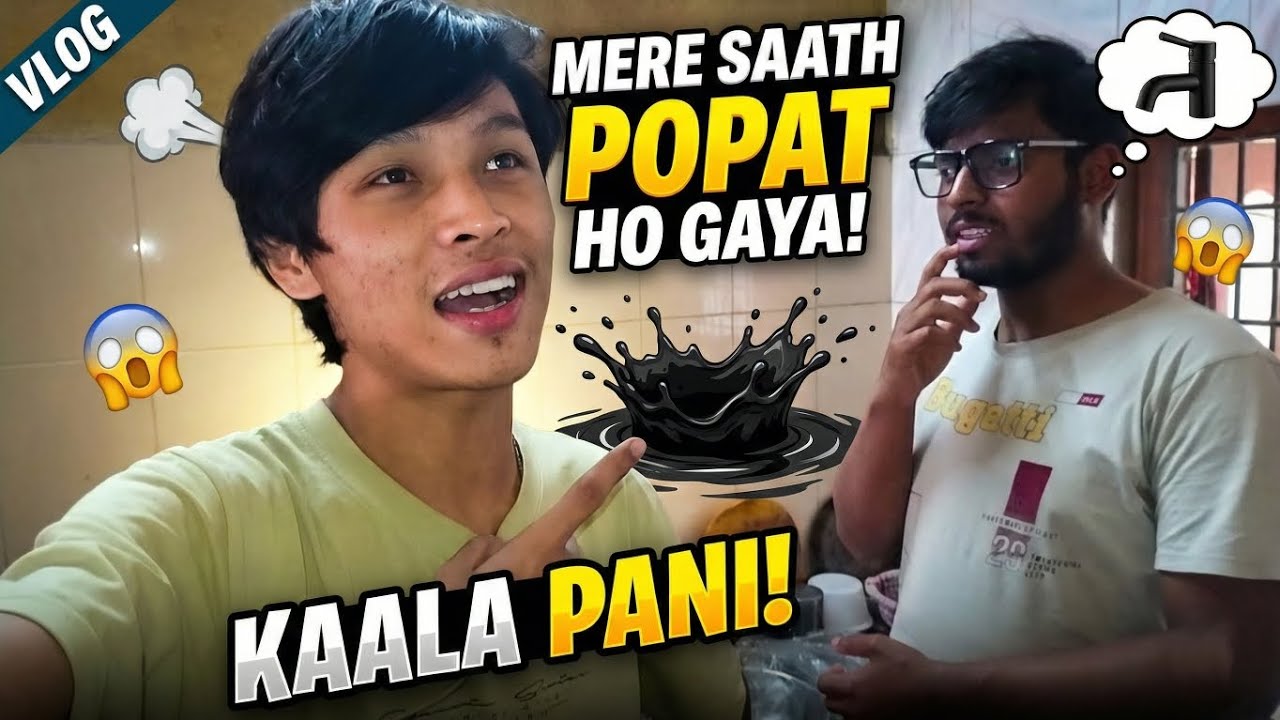 Nahate Time Mere Saath POPAT Ho Gaya 😭 | Black Paani Experience